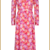 Ydence - Dress Rhode - YDE230005 peach print