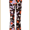 Aime Balance - Broek Harper flared - AIM230001 leonnoir print