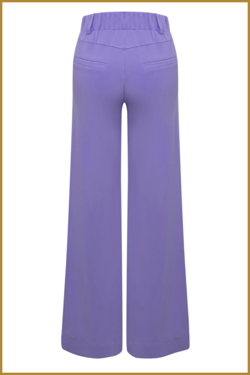 Aime Balance - Broek Serenity straight - AIM230008 violet