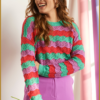 Ydence - Knitted sweater Nina - YDE230003 print