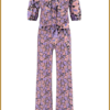 Studio Anneloes - Lyra flower jumpsuit - STU230012 lila