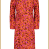 Ydence - Dress Cleo - YDE230004 purple flower