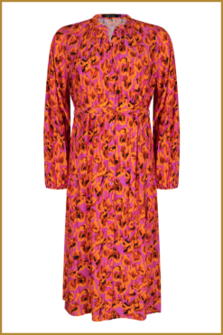 Alternative view of Ydence - Dress Cleo - YDE230004 purple flower