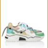 DWRS Label - Sneaker Jupiter terry - DWR220014 green / blue