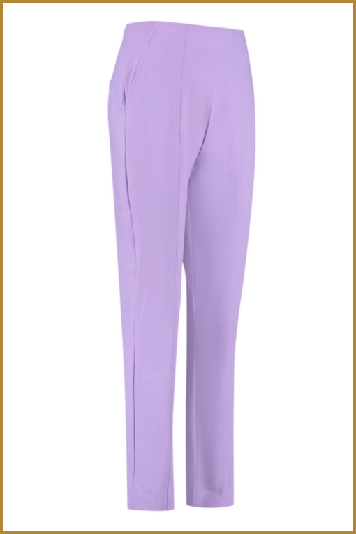 Studio Anneloes -  Archie bonded trousers - STU230013 lila - Afbeelding 2