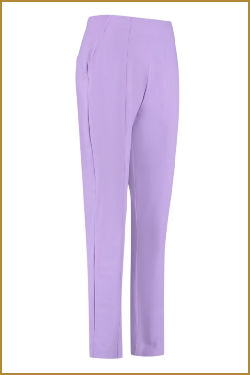 Studio Anneloes - Archie bonded trousers - STU230013 lila