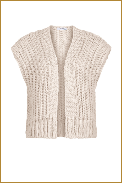 INUZ - Gillet Jade - offwhite - AMB230010 - Afbeelding 2