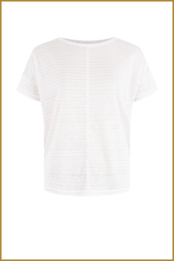 Moscow - Shirt KM Latrice - MOS230021 light pink stripe