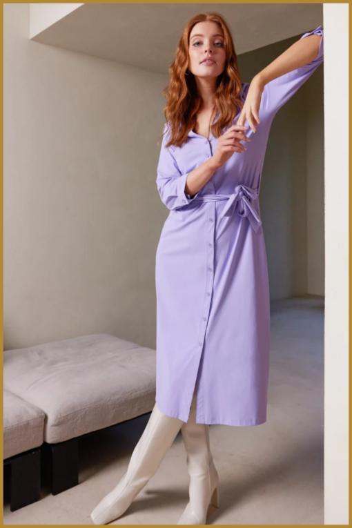 Aime Balance - Dress Nina - AIM230014 violet