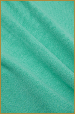 Alternative view of Ydence - Knitted top Vera - YDE230002 turqoise
