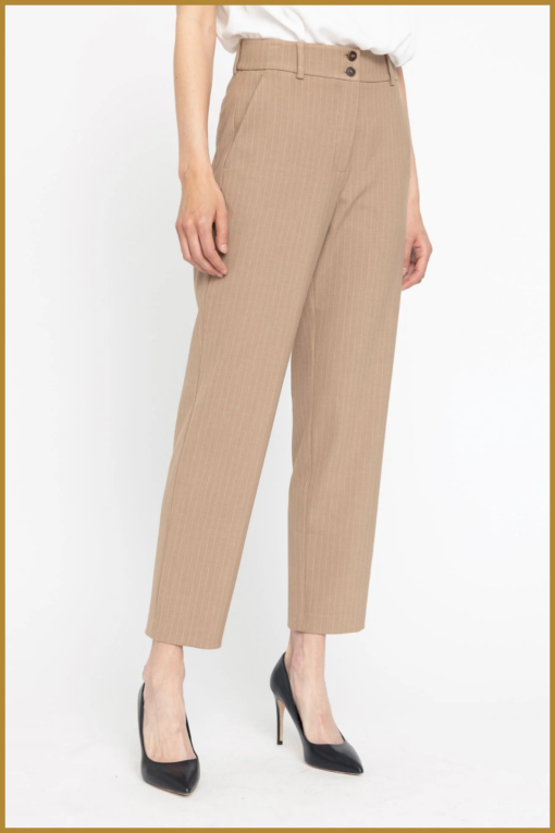 Broek Daphne - FIU230002 light brown