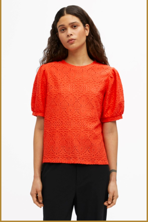 OBJECT - Objfeodora s top noos OBJ230037 koraal - Afbeelding 2
