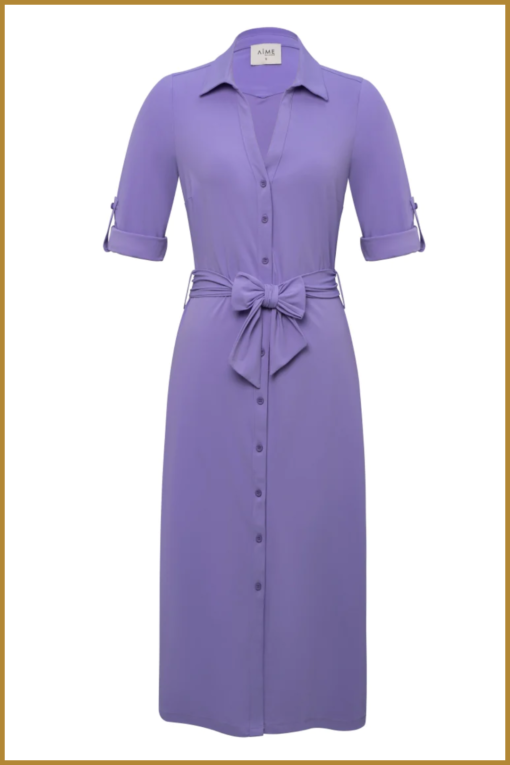 Aime Balance - Dress Nina - AIM230014 violet - Afbeelding 2