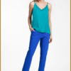 STUDIO ANNELOES - Anna bonded trousers - sky- STU230024