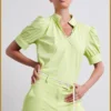 Jane Lushka - Blouse Irma - JAN230034 lime