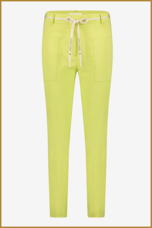 Jane Lushka - Pants Bery - JAN230030 lime - Afbeelding 3