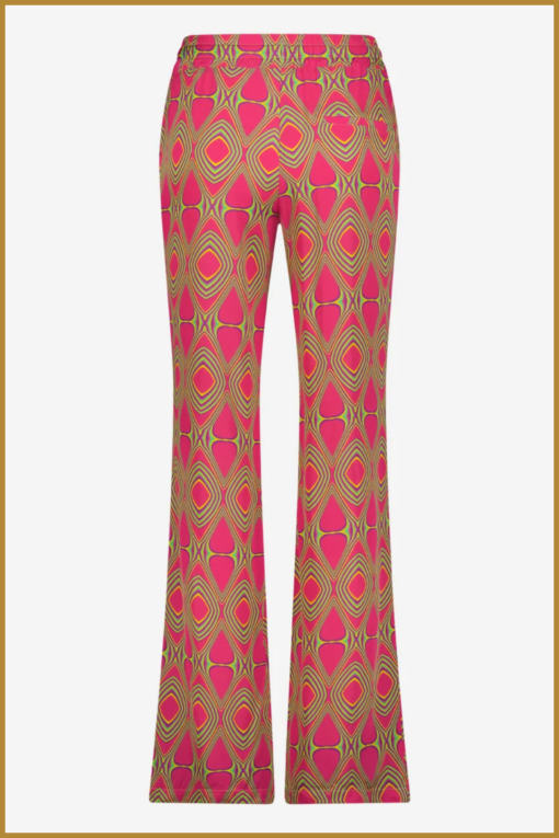 Jane Lushka - Pants Carola - JAN230025 fuxia - Afbeelding 4