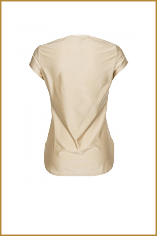 ZIP73 - Top v-hals - ZIP230017 zwart/goud