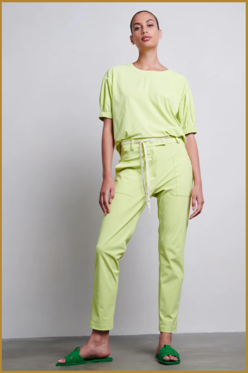 Jane Lushka - Pants Bery - JAN230030 lime