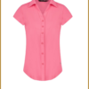 Lady Day - Blouse Suzy cap sleeve - MYP230024 hot pink