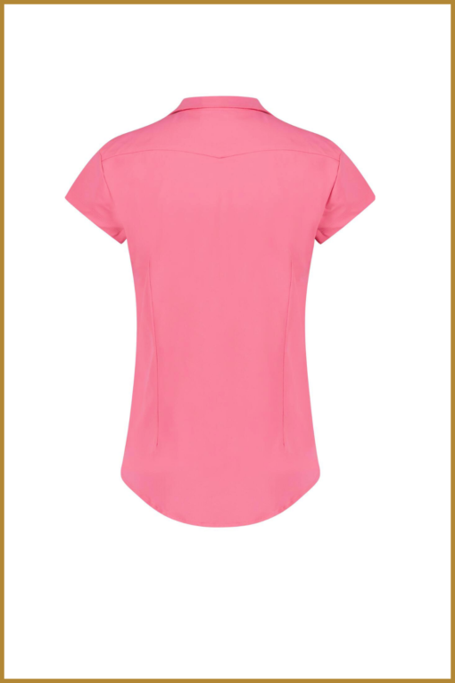 Lady Day - Blouse Suzy cap sleeve - MYP230024 hot pink - Afbeelding 2