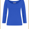 STUDIO ANNELOES - Quinny bootneck pullover sky - STU230037