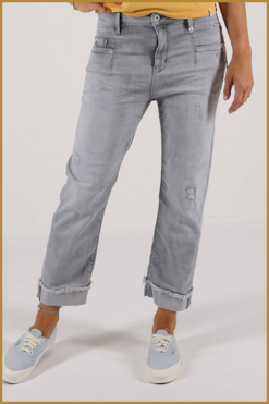 MOD - Nairobi wide leg romantic grey - MOD230006