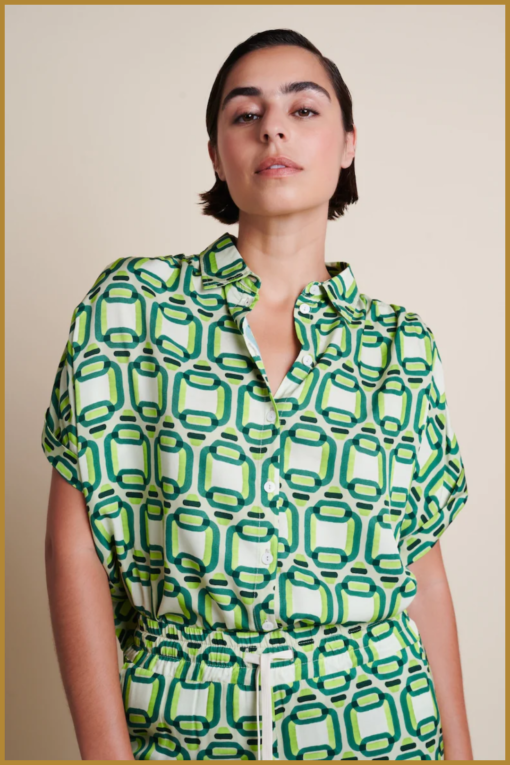 Jane Lushka - Blouse Romy - JAN230027 green lime