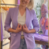 INUZ - Blazer Tara lila - INU230042