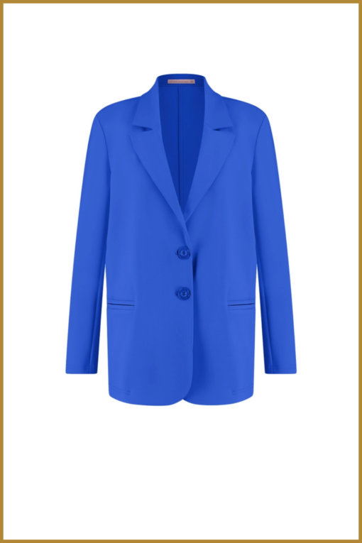 STUDIO ANNELOES - Sofia bonded blazer sky - STU230023 - Afbeelding 2