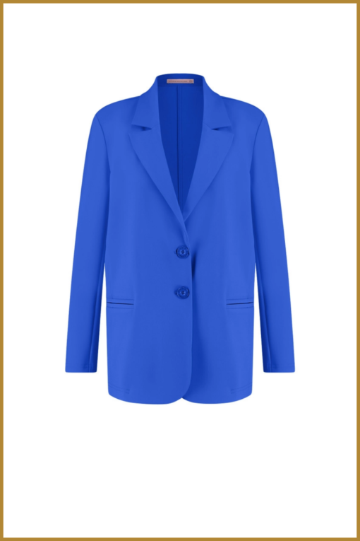 STUDIO ANNELOES - Sofia bonded blazer sky - STU230023