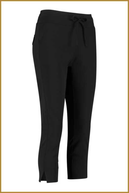 STUDIO ANNELOES - Billy trousers black - STU230048