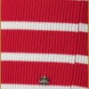 STUDIO ANNELOES - Diede stripe bootneck pullover red white - STU230043