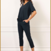 STUDIO ANNELOES - Billy trousers black - STU230048