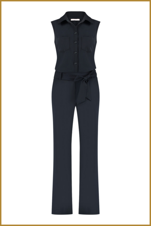 STUDIO ANNELOES - Angel jumpsuit dark blue - STU230049 - Afbeelding 2