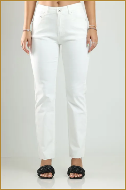 BIANCO - Jeans Giana- ow-122574 offwhite - BIA230002