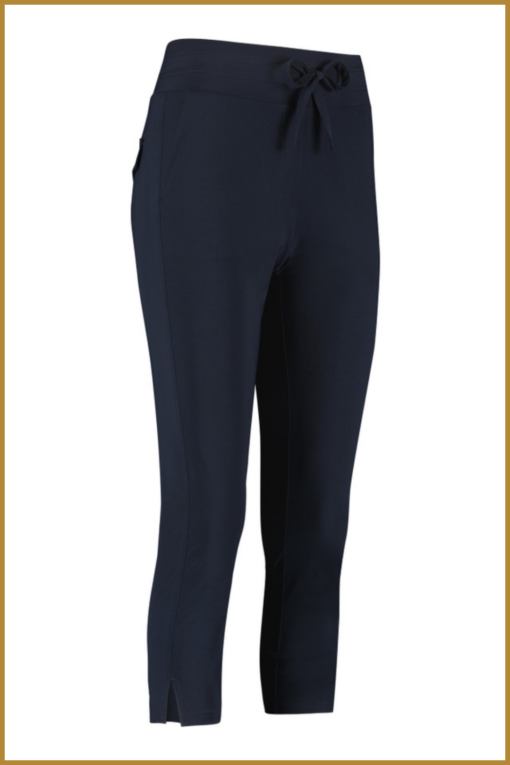 STUDIO ANNELOES - Billy trousers dark blue - STU230047