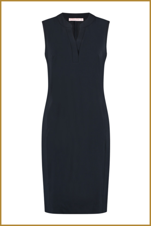 STUDIO ANNELOES - Simplicity sls dress dark blue- STU230051