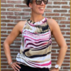 INUZ - Top Py print roze - INU230164