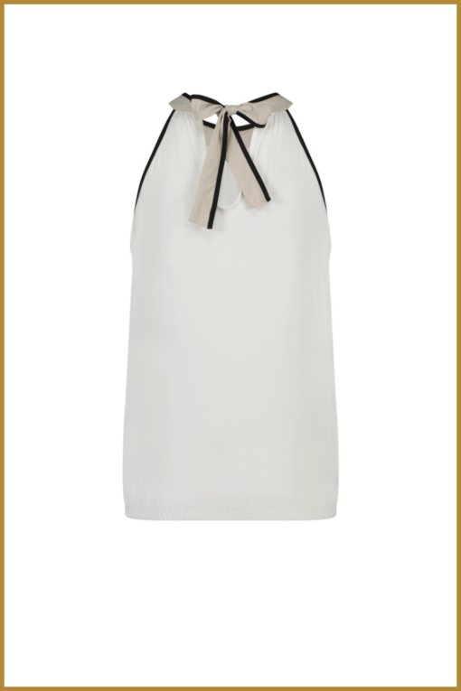 ZIP73 - Haltertop - ZIP230009 off-white - Afbeelding 3