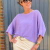 INUZ - Zomertrui luxe lila - BEA230001