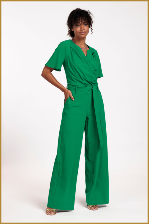 STUDIO ANNELOES-  Mia jumpsuit green - STU230081