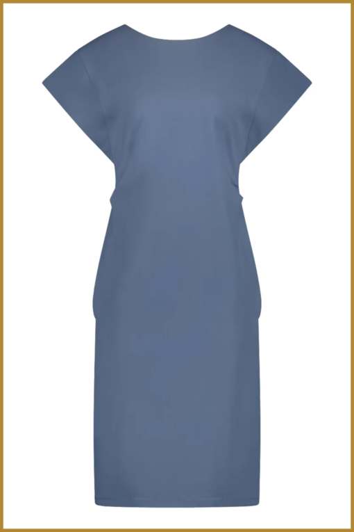 JL -  Domina Dress Technical Jersey- mid blue- JAN230043 - Afbeelding 2