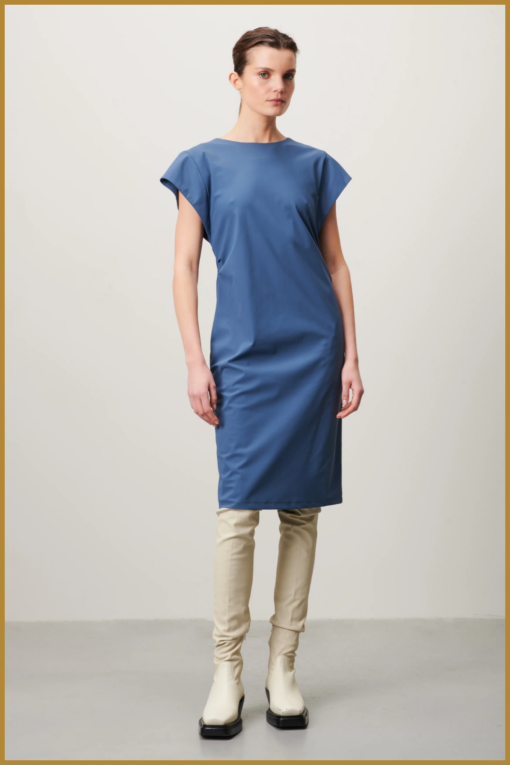 JL -  Domina Dress Technical Jersey- mid blue- JAN230043