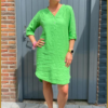 INUZ - Jurk Mia appelgroen - INU230190