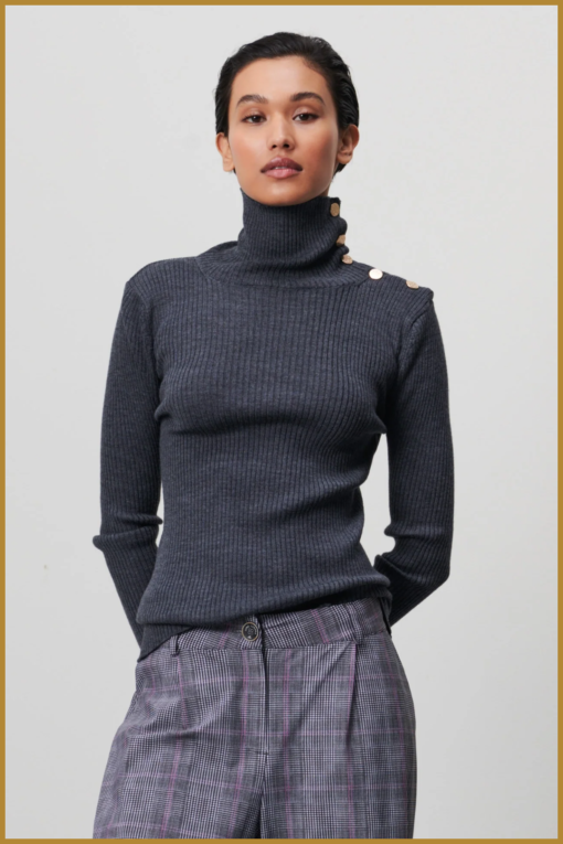 JL -  Pullover 90693- grey -JAN230039
