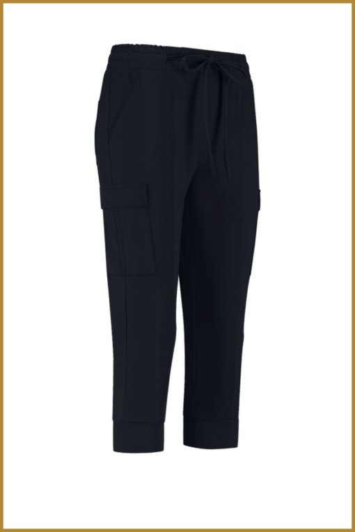 STUDIO ANNELOES - Nola cargo trousers black - STU230084