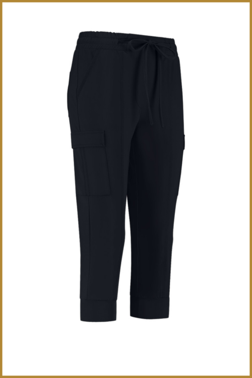 STUDIO ANNELOES - Nola cargo trousers black - STU230084 - Afbeelding 2