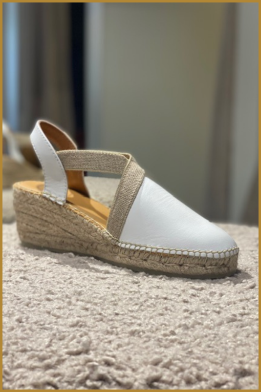 INUZ - TOSSA DAMES ESPADRILLES BLANC- INU230176