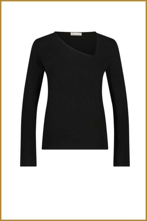 JL - Organic Top TS04 Organic Cotton- black - JAN230041 - Afbeelding 2